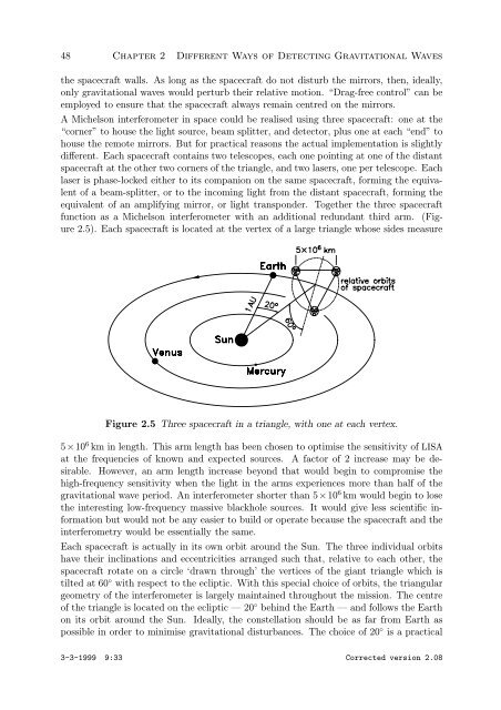 Pre-Phase A Report - Lisa - Nasa