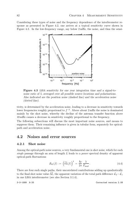 Pre-Phase A Report - Lisa - Nasa