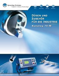 Gesamtkatalog (20 MB) - Spraying Systems Deutschland GmbH