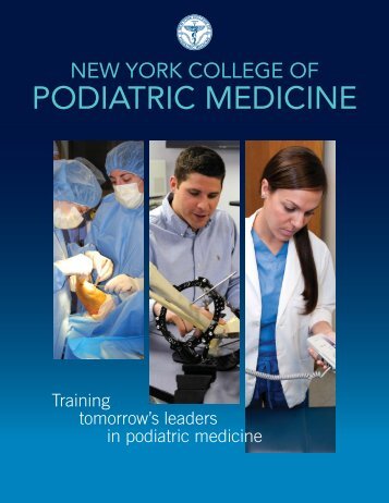 NYCPM Viewbook - New York College of Podiatric Medicine