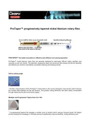 ProTaper - Brochure - Endodonzia - Endodonziamauroventuri.it