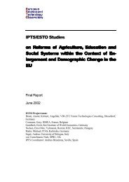 IPTS /ESTO Prospective Study - Press releases