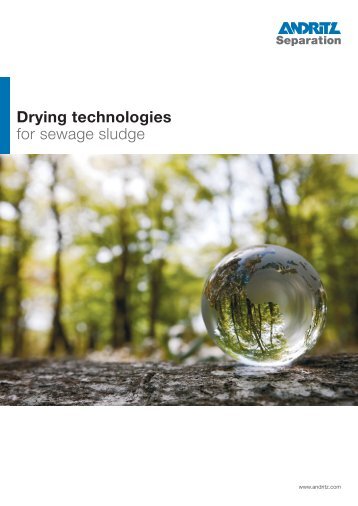 Download Drying Technologies For Sewage Sludge - Andritz