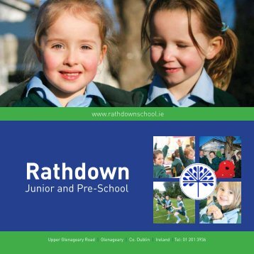 Rathdown Junior & Pre-School Brochure 2012 - Rathdown School