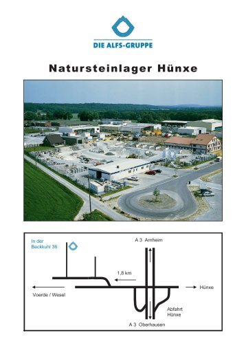 Natursteinlager Hünxe