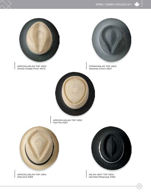 Spring & Summer 2011 - Biltmore Hats