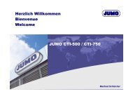 Leitfähigkeitsmessumformer CTI500 (Handhabung ... - jumo.ch - Home