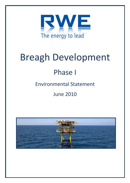 Breagh Development - RWE.com