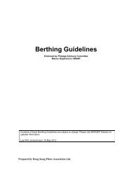 Berthing Guidelines