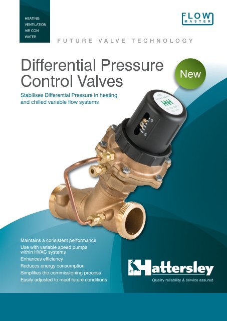 Differential Pressure Control Valves - CA Baldwin & Co