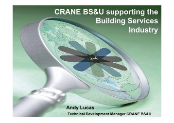 CRANE BS&U supporting the Building Services Industry
