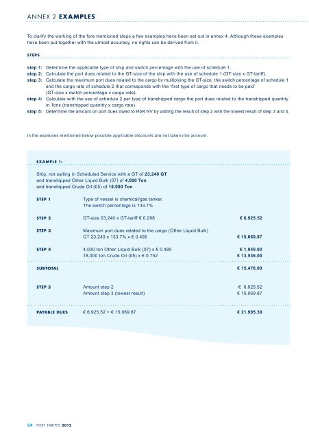 Brochure (binnenwerk) 'General Terms and ... - Port of Rotterdam