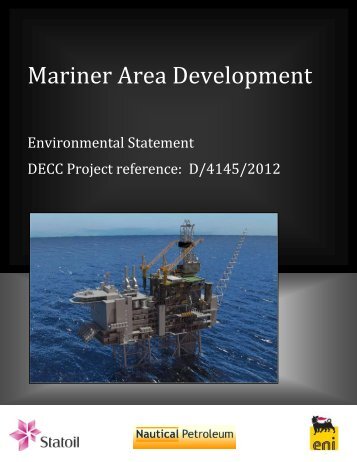 Mariner Area Development - Statoil