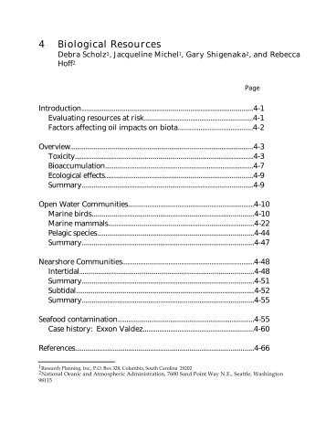 Chapter 4, Biological Resources - Wildpro