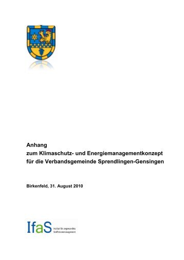 Anhang KSI Energiemanagementkonzept - Verbandsgemeinde ...