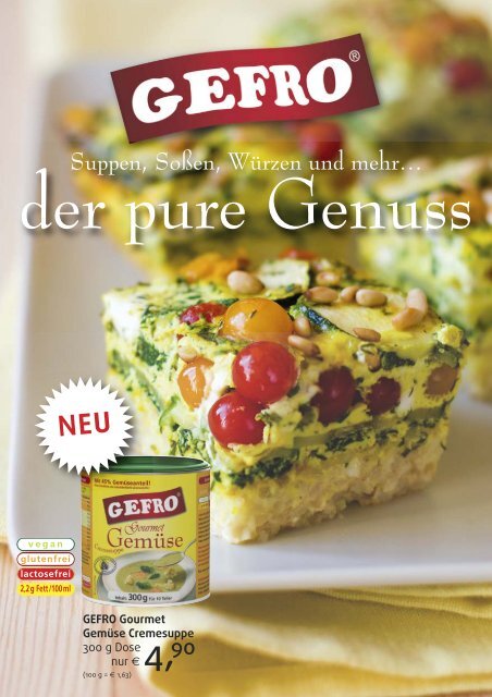 GEFRO Mustermagazin