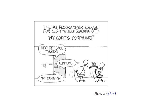 Bow to xkcd - Computer Science