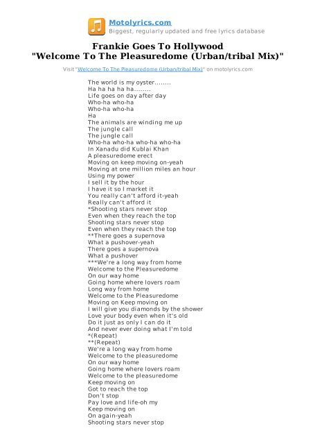 Paul Todd The First Lady In My Life Lyrics Welcome To Life Lyric On My Body