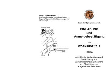 dresdner seminar für sprengtechnik - Deutscher Sprengverband eV