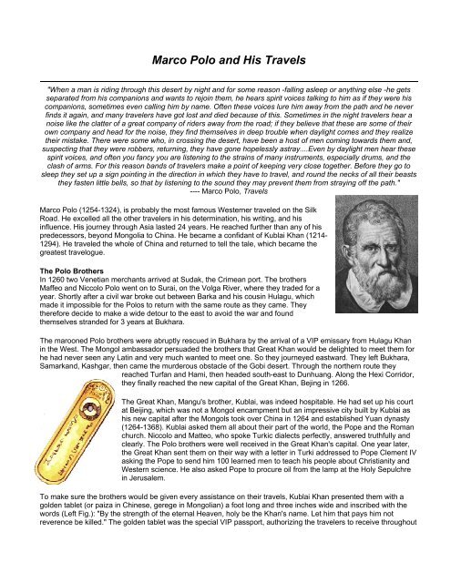 Marco Polo and His Travels.pdf