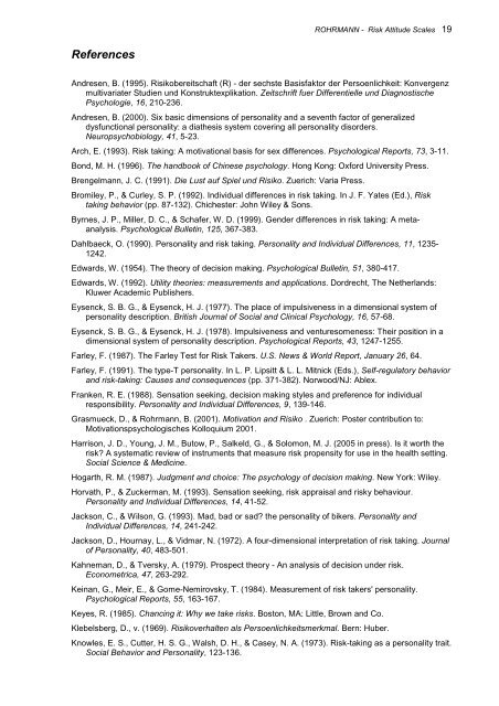 Risk Attitude Scales: Concepts, Questionnaires, Utilizations