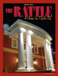 Rattle Spring 08 - Theta Chi Fraternity