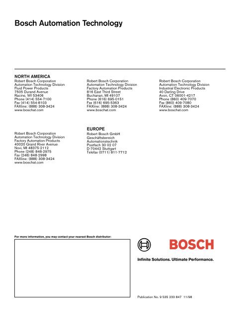 Directional Control Valve M12 Connector 4 Pin - Bosch Rexroth