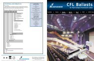 CFL Ballasts for 4-Pin Compact Fluorescent Lamps - 1000Bulbs.com