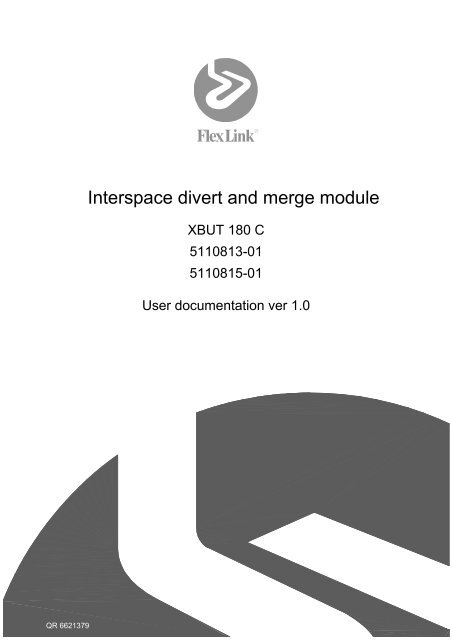 XBUT 180 C - Interspace divert and merge module - FlexLink