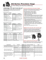 AG-Series Precision Gage - Sunnen