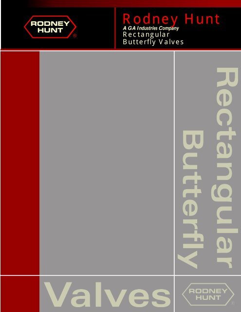 Rectangular Butterfly Valves - Rodney Hunt Company