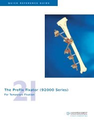 The PreFix Fixator (92000 Series) - Orthofix.com