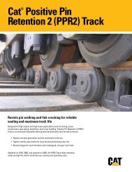 Cat® Positive Pin Retention 2 (PPR2) Track - Cat Parts