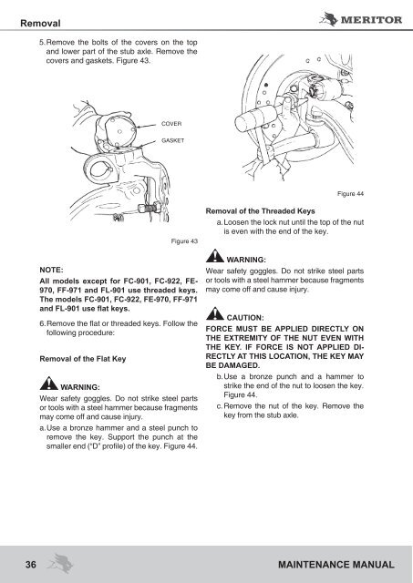 MAINTENANCE MANUAL - Meritor