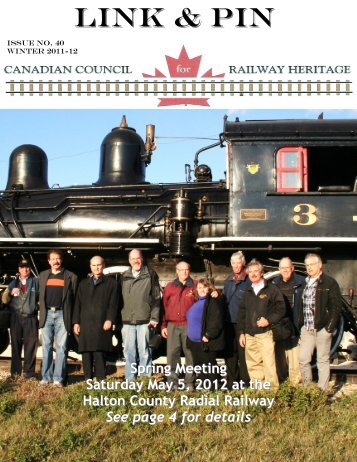 Link & Pin - Canadian Council Railway Heritage