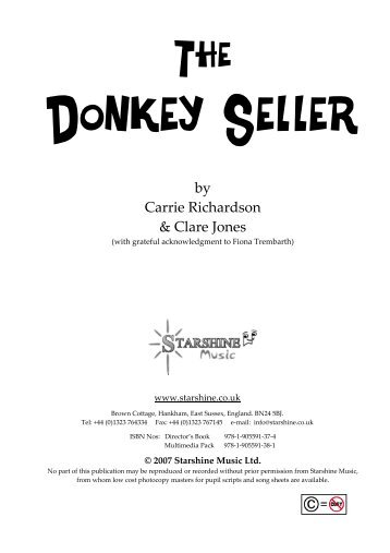 Donkey Seller director's overview & cast - Starshine Music