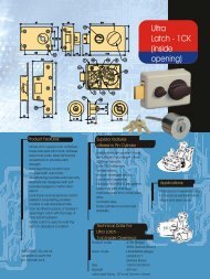 Ultra Latchbolt - Godrej Locking