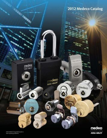 Download 2012 Medeco Catalog PDF