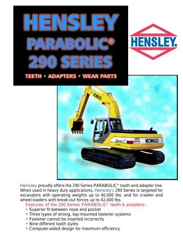 290 series 0403 - Hensley Industries, Inc.