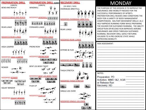 preparation drill