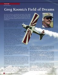 Greg Koontz's Field of Dreams - Greg Koontz Airshows