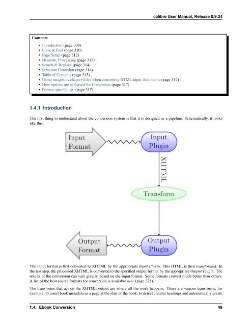 CALIBRE USER MANUAL CALIBRE 9 2 1 DOCUMENTATION visual data 8