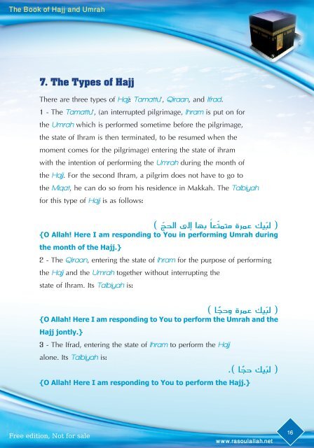 The Book of Hajj and Umrah - IslamHouse.com