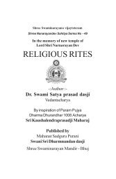 religious rites.pdf - Shree Swaminarayan Temple Bhuj