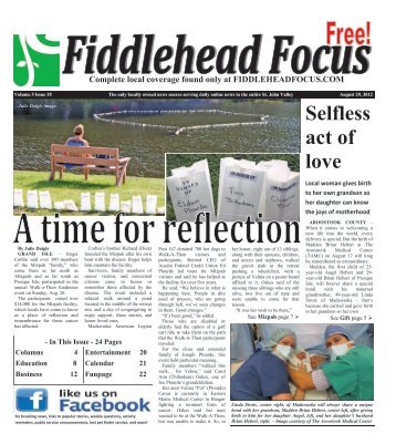 Selfless act of love - Fiddlehead Focus