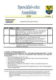 Ausgabe 01/12 - Sprockhövel