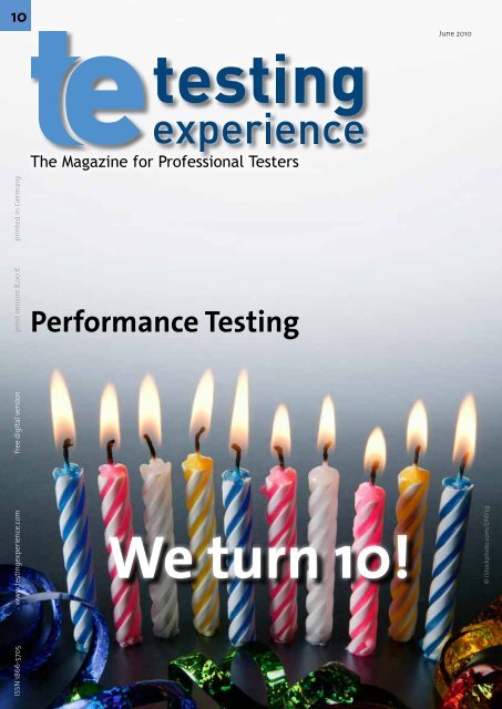 Agile Performance Testing - Testing Experience