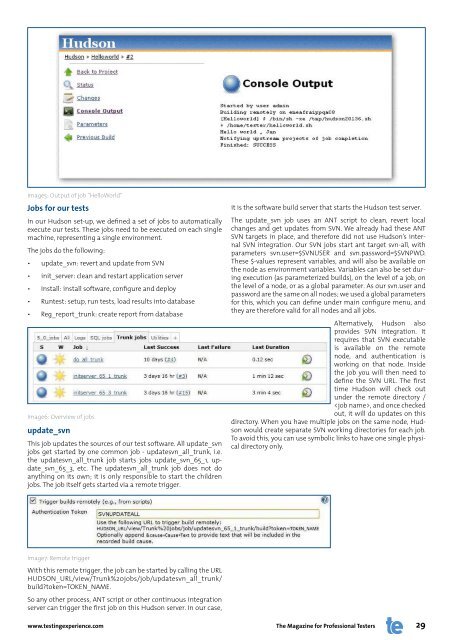 Agile Performance Testing - Testing Experience