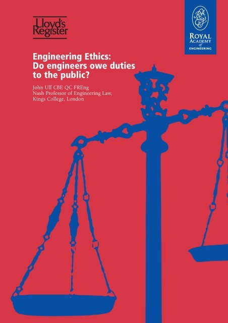 Engineering Ethics: Do engineers owe duties to the