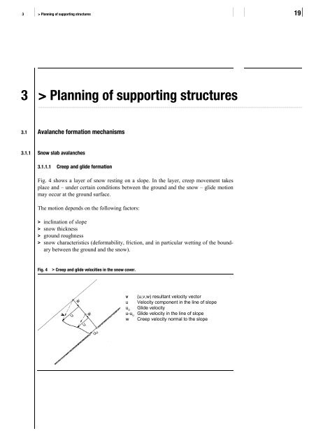 Defense structures in avalanche starting zones - SLF